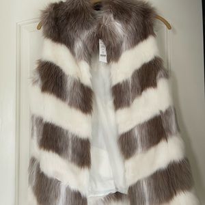 Whbm fur vest